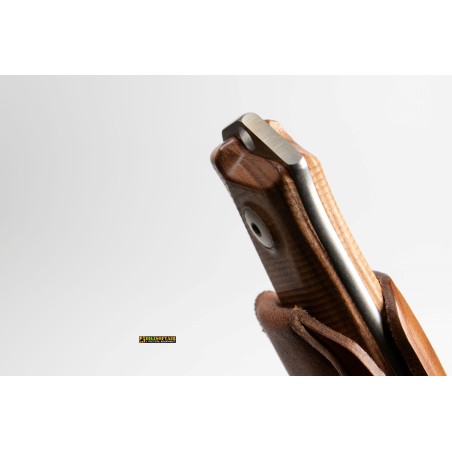 LionSteel B41 Legno Santo — Coltello Bushcraft Lama Fissa (cod. B41 ST)