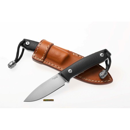 LionSteel M1 G10 Nero — Coltello Lama Fissa M390 (cod. M1 G10)