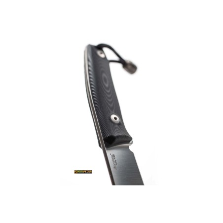 LionSteel M1 G10 Black — Fixed-Blade Knife M390 (code M1 G10)