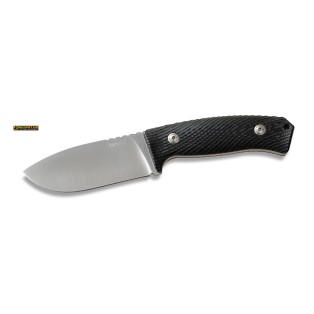 LionSteel M3 Black Micarta — Fixed Blade Knife Niolox (code M3 MI) 2