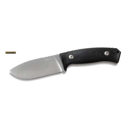 LionSteel M3 Micarta Nera — Coltello Lama Fissa Niolox (cod. M3 MI)