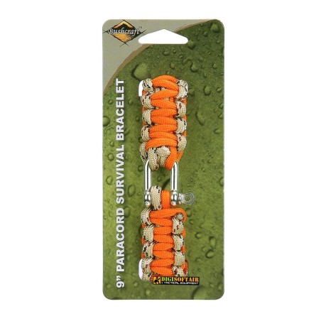 BCB Paracord con fibbia in metallo 9 inch — Arancione