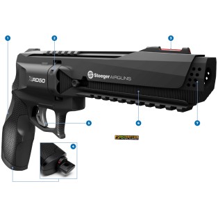 Stoeger XRD50 Paintball Marker — CO2 .50 cal