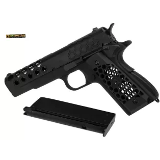 WE 1911 Gen.2 Hex Cut Black 2