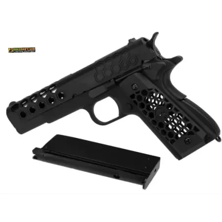 WE 1911 Gen.2 Hex Cut Black Scarellante (we-we16b) WE 1911 Gen.2 Hex Cut Black Scarellante (we-we16b)