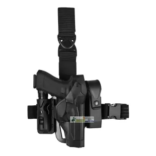 DCHT8 VEGA HOLSTER Duty CAMA Holster thigh kit black GLOCK 17 2
