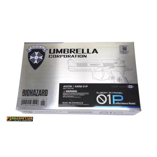 Tokyo Marui BIOHAZARD ALBERT.W.MODEL 01P GBB Pistol