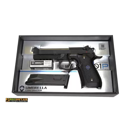 Tokyo Marui BIOHAZARD ALBERT.W.MODEL 01P GBB Pistol