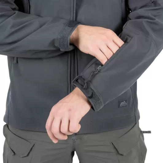 GUNFIGHTER Jacket Shark Skin WINDBLOCKER black Helikon Tex