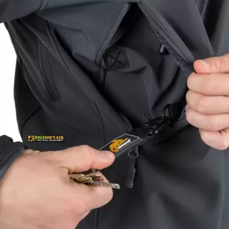 GUNFIGHTER Jacket Shark Skin WINDBLOCKER SHADOW GRAY Helikon Tex