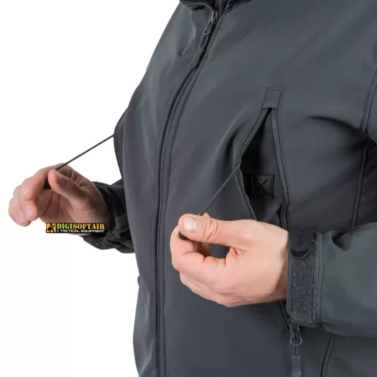 GUNFIGHTER Jacket Shark Skin WINDBLOCKER SHADOW GRAY Helikon Tex