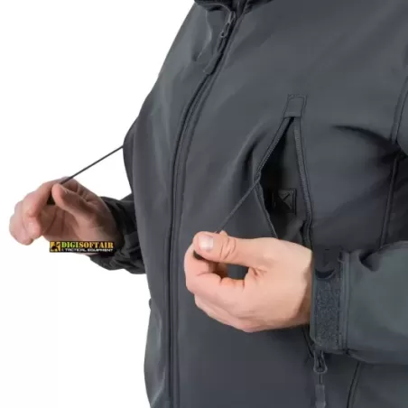 GUNFIGHTER Jacket Shark Skin WINDBLOCKER SHADOW GRAY Helikon Tex