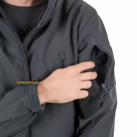 GUNFIGHTER Jacket Shark Skin WINDBLOCKER SHADOW GRAY Helikon Tex