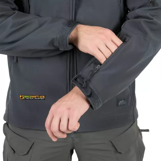 GUNFIGHTER Jacket Shark Skin WINDBLOCKER SHADOW GRAY Helikon Tex