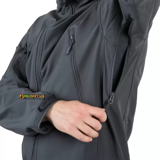GUNFIGHTER Jacket Shark Skin WINDBLOCKER SHADOW GRAY Helikon Tex