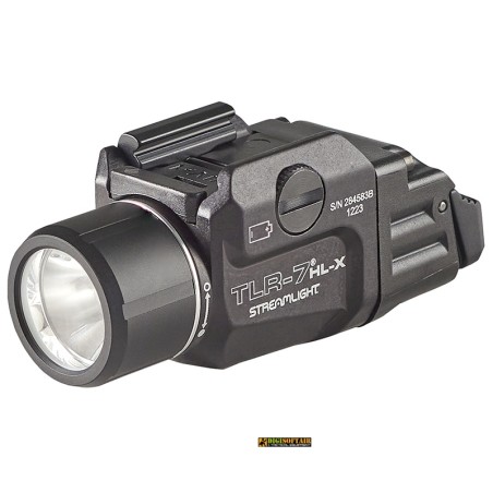 Streamlight TLR-7 HL-X 1000 lm — Rail Tactical Light, Black
