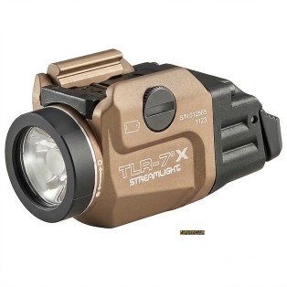 Streamlight TLR-7 X 725 lm - Rail-Mounted Tactical Light, FDE