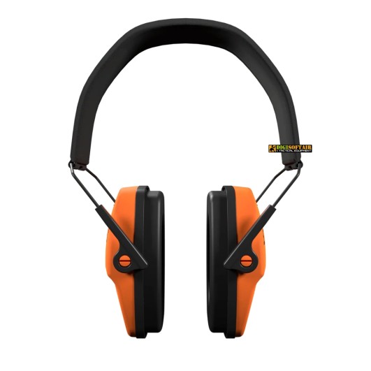 DEFY Slim Passive — ISOtunes Foldable Earmuffs Safety Orange