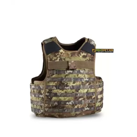 Nerg GILET TATTICO 1000D CON MOLLE Vegetato Italiano
