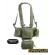 Mini chest rig modulare, Cordura 1000d Olive Nerg Openland