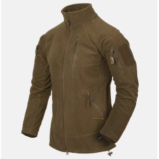 Helikon-Tex Alpha Tactical Fleece Coyote — pile tattico urbano