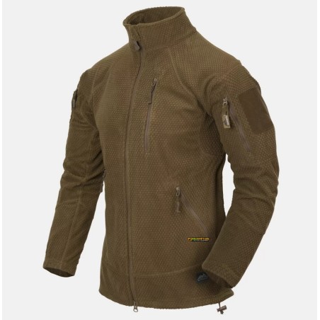 Helikon-Tex Alpha Tactical Fleece Coyote — pile tattico urbano