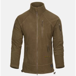 Helikon-Tex Alpha Tactical Fleece Coyote — tactical fleece jacket 2