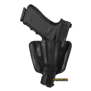 Vega holster Double uses leather half holster Beretta 98 2
