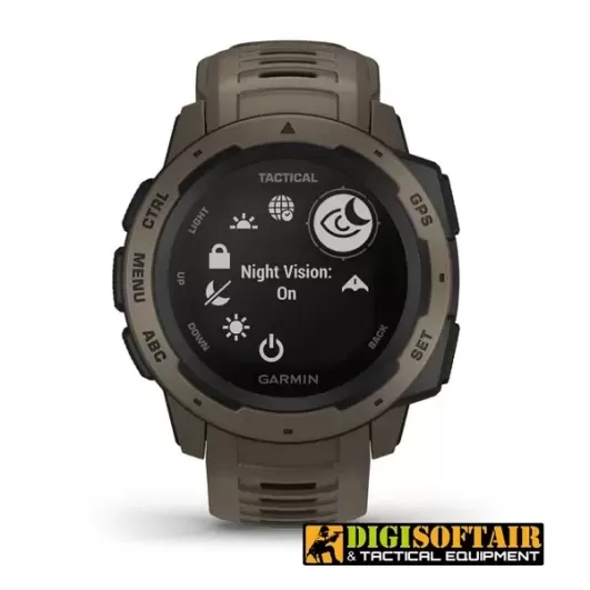 GPS Watch Instinct Tactical Edition Coyote tan GARMIN Italian