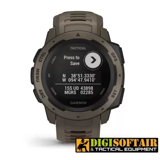 Orologio GPS Instinct Tactical Edition Coyote tan GARMIN