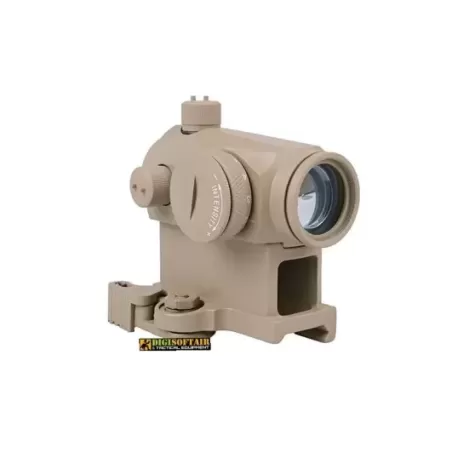 T1 red dot sight replica with QD mount and low mount - tan AMO-10-008410