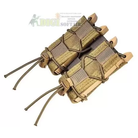 HSGI DOUBLE PISTOL TACO Olive Drab MOLLE SYSTEM