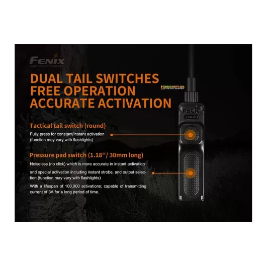 FENIX remote control AER03 V2 for TK16 e TK32