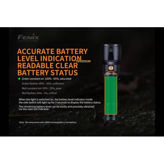 Fenix TK26R Tactical Flashlight 1500 Lumens