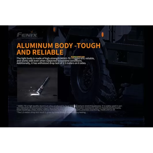 Fenix TK26R Tactical Flashlight 1500 Lumens