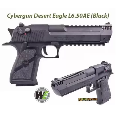 WE Black Desert Eagle gas blowback su licenza ufficiale Cybergun WE Black Desert Eagle gas blowback su licenza ufficiale Cybergun