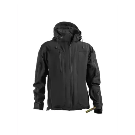 OPENLAND TACTICAL SOFTSHELL JACKET Black