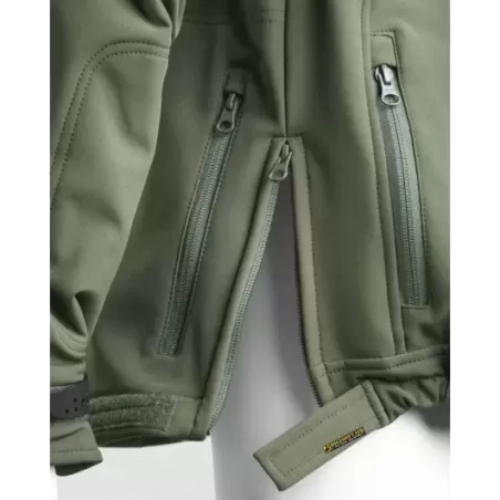 OPENLAND TACTICAL SOFTSHELL JACKET Black