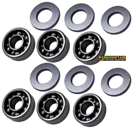 FPS Boccole da 8 mm cuscinettate aperte per A&K MINIMI / M60 / MK43 B8M60