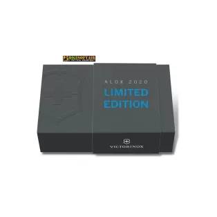 VICTORINOX Pioneer Alox Steel AQUA BLUE Limited Edition 2020 Gift Box 2