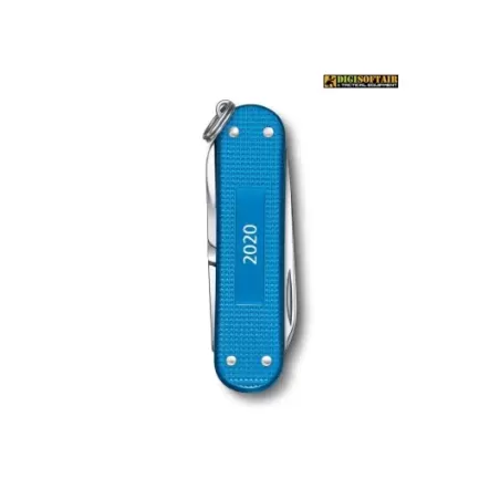 VICTORINOX Classic Alox Steel AQUA BLUE Limited Edition 2020 VICTORINOX Classic Alox Steel AQUA BLUE Limited Edition 2020