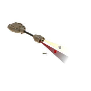 Pirate Arms Switch MPLS Helmet Light — Lampada Casco Tan