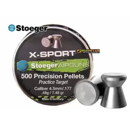 Piombino X-sport Stoeger 4,5mm 500pz Piombino X-sport Stoeger 4,5mm 500pz