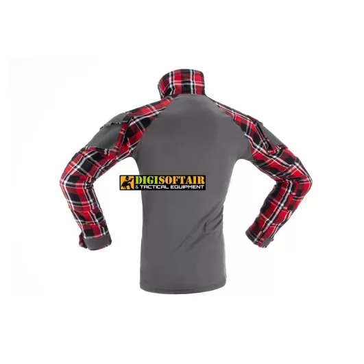 Flannel Combat Shirt Invader Gear red