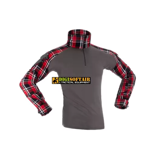 Flannel Combat Shirt Invader Gear red