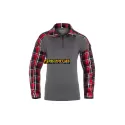Flannel Combat Shirt Invader Gear red