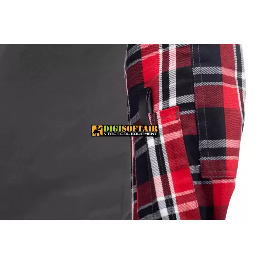 Flannel Combat Shirt Invader Gear red