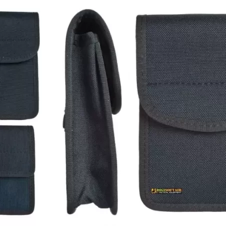 BLUE Cordura/Nylon padded utility pouch with velcro 11x14x3,5 cm vega holster 2G69