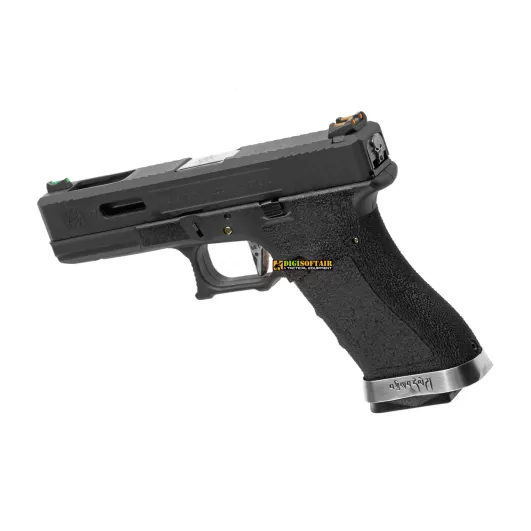 WE modello glock G17 Custom G FORCE series black PISTOLA