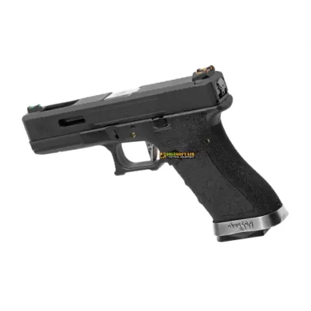 WE modello glock G17 Custom G FORCE series black PISTOLA WE modello glock G17 Custom G FORCE series black PISTOLA
